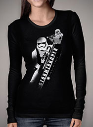 Женская футболка с длинным рукавом Angular Trooper