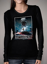 Женская футболка с длинным рукавом Battlefront AT-AT