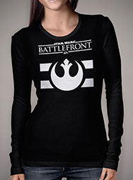 Женская футболка с длинным рукавом Battlefront Rebel Alliance Symbol