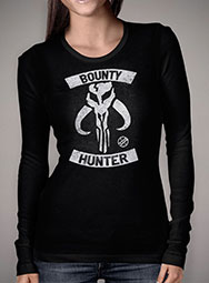 Женская футболка с длинным рукавом Bounty Hunter Mandalore