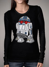 Женская футболка с длинным рукавом Dapper R2-D2