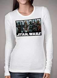 Женская футболка с длинным рукавом Galactic Bounty Hunter Guild