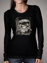 Женская футболка с длинным рукавом Imperial Stormtrooper Sketch