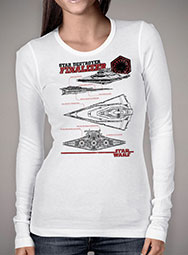 Женская футболка с длинным рукавом Star Destroyer Finalizer