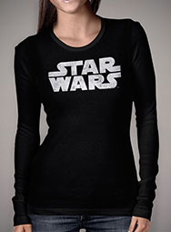 Женская футболка с длинным рукавом Star Wars Distressed Logo