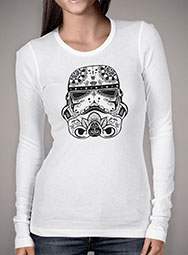 Женская футболка с длинным рукавом Stormtrooper Sugar Skull