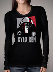 Женская футболка с длинным рукавом Vote Kylo