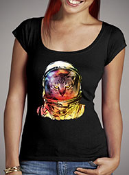 Женская футболка с глубоким вырезом Cat Invasion