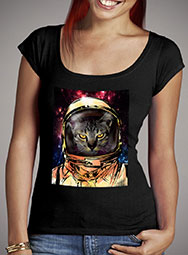 Женская футболка с глубоким вырезом Cat Invasion V2