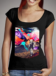 Женская футболка с глубоким вырезом Dreamscape