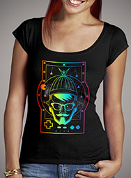 Женская футболка с глубоким вырезом The Future Geek