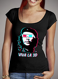 Женская футболка с глубоким вырезом Viva La 3d