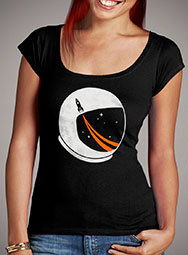 Женская футболка с глубоким вырезом Beyond Space