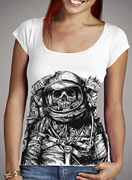 Женская футболка с глубоким вырезом Dead Astronaut