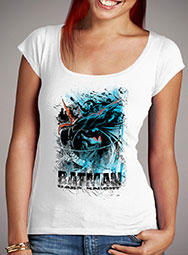 Женская футболка с глубоким вырезом Batman - Hero of Gotham City