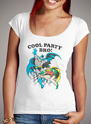Женская футболка с глубоким вырезом Cool Party
