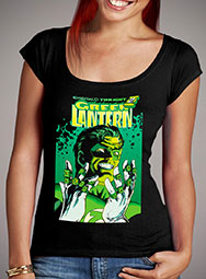 Женская футболка с глубоким вырезом Green Lanterns Ring