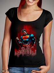 Женская футболка с глубоким вырезом Return of Krypton