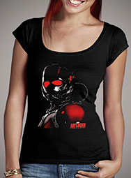 Женская футболка с глубоким вырезом Ant-Man Eyes