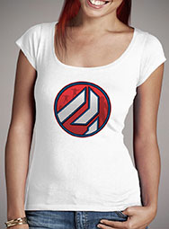 Женская футболка с глубоким вырезом Ant-Man Icon