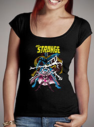 Женская футболка с глубоким вырезом Dr Strange