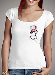 Женская футболка с глубоким вырезом Pocket Ant-Man