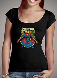 Женская футболка с глубоким вырезом Sorcerer Supreme