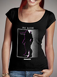 Женская футболка с глубоким вырезом War Machine