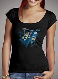 Женская футболка с глубоким вырезом Game Port