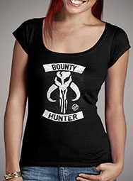 Женская футболка с глубоким вырезом Bounty Hunter Mandalore