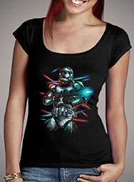 Женская футболка с глубоким вырезом Clone Trooper