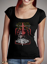 Женская футболка с глубоким вырезом First Order Poster