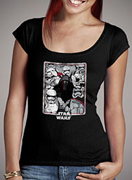 Женская футболка с глубоким вырезом Phasmas Army