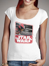 Женская футболка с глубоким вырезом Red Squadron 2