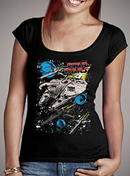 Женская футболка с глубоким вырезом Resistance Squadron