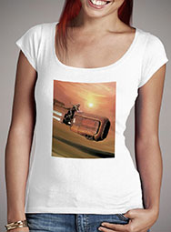 Женская футболка с глубоким вырезом Rey Sunset