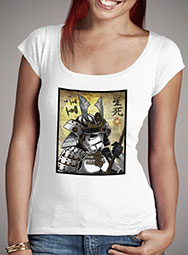 Женская футболка с глубоким вырезом Samurai Stormtrooper