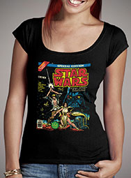 Женская футболка с глубоким вырезом Star Wars Special Edition