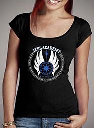 Женская футболка с глубоким вырезом The Jedi Code