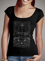 Женская футболка с глубоким вырезом Vader Dark Side