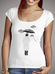 Женская футболка с глубоким вырезом Rainman