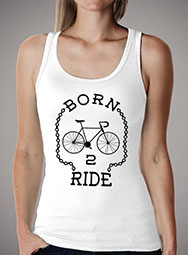Женская майка Born To Ride
