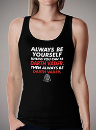 Женская майка Always Be Darth Vader