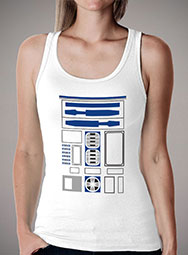 Женская майка R2-D2 Uniform