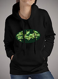 Женская толстовка Batman Camouflage Logo