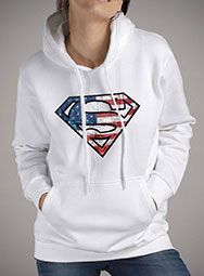 Женская толстовка Superman American Logo