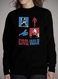 Женский свитшот Civil War Clash