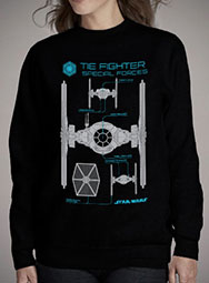 Женский свитшот Special Forces Tie Fighter